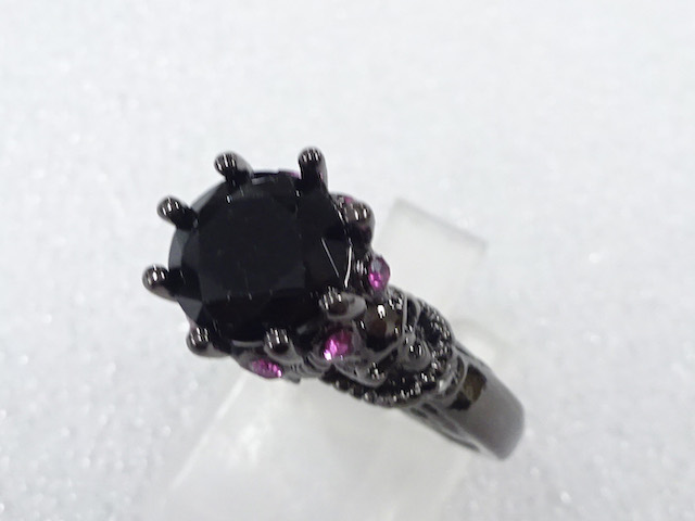 COLORED STONE FASHION RING / JP SIZE 14